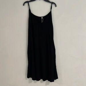 Black Beach Cover Up Dress